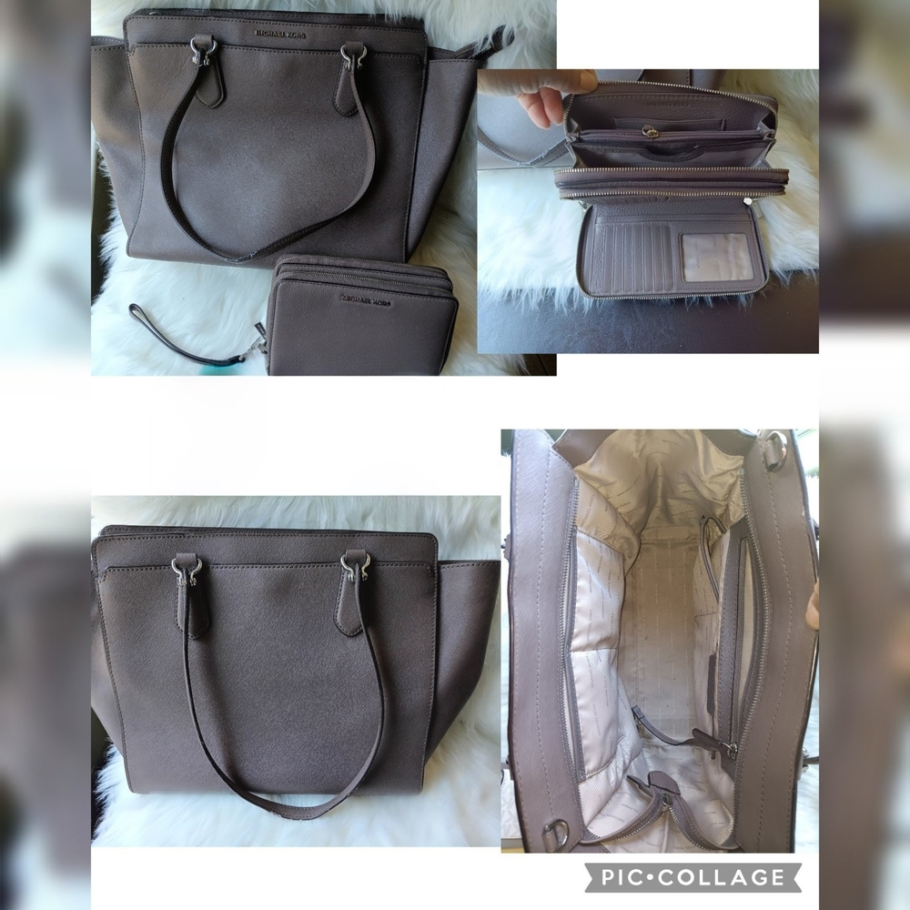 Michael Kors Gray Tote Bag